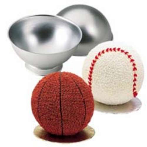 3D Sports Ball Cake Pan Set - Click Image to Close